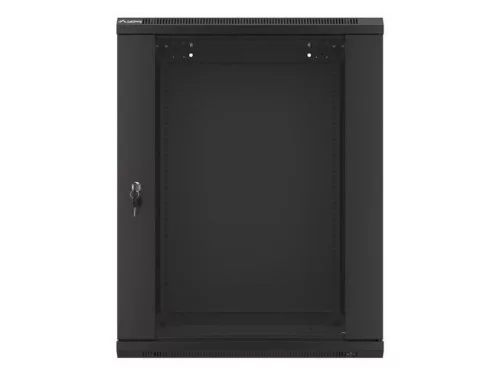 Lanberg 19" 15U Falra szerelhető Rackszekrény Black