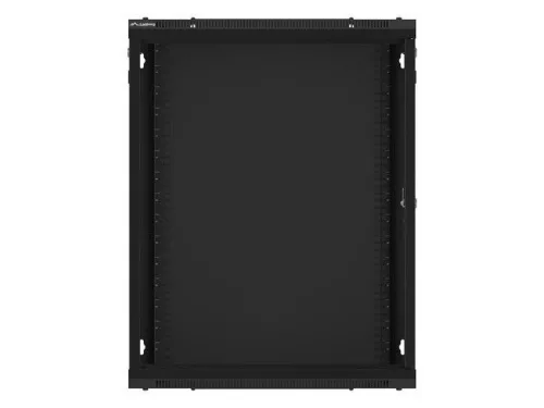Lanberg 19" 15U Falra szerelhető Rackszekrény Black