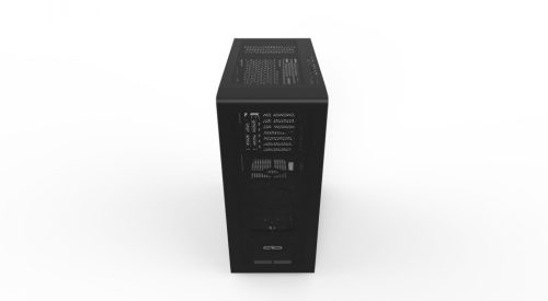 AIO Zephyr Tempered Glass Black