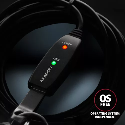 AXAGON ADR-305 USB Repeater Cable 5m Black