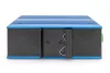 Digitus DN-651133 8-Port 10/100Base-TX(PoE) to 100Base-FX Industrial PoE Switch Blue