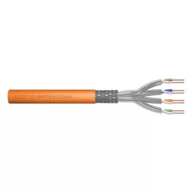 Digitus CAT7 S-FTP Installation cable 50m Orange