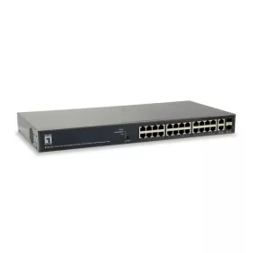   LevelOne GEP-2651 TURING 26-Port Web Smart Gigabit PoE Switch