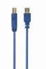 Gembird CCP-USB3-AMBM-10 High End USB 3.0 Cable USB A Male Plug to USB B Male Plug 3m Blue