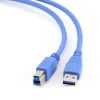 Gembird CCP-USB3-AMBM-10 High End USB 3.0 Cable USB A Male Plug to USB B Male Plug 3m Blue