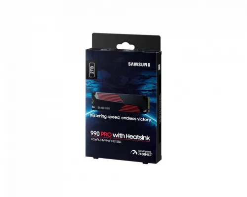 Samsung 2TB M.2 2280 NVMe 990 Pro with Heatsink