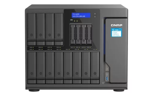 QNAP NAS TS-1655-8G (8GB) (12xHDD + 4xSSD + 2xM.2 SSD)