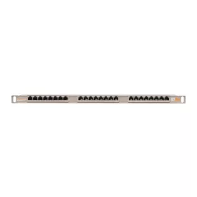 NIKOMAX 24-port Patch Panel 0,5U Grey
