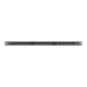 NIKOMAX 24-port Patch Panel 0,5U Black
