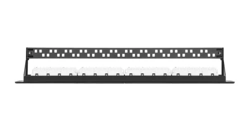 NIKOMAX 24-port Patch Panel 1U Black