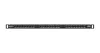 NIKOMAX 24-port Patch Panel 0,5U Black