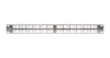 NIKOMAX 24-port Patch Panel 1U Grey