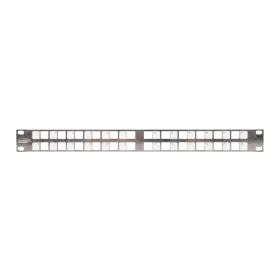NIKOMAX 24-port Patch Panel 1U Grey