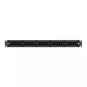 NIKOMAX 50-port Patch Panel 1U Black