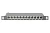 Digitus 12-port Patch Panel 2U Black