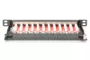 Digitus 12-port Patch Panel 2U Black
