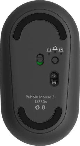 Logitech Pebble Mouse 2 M350S Tonal Graphite