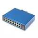 Digitus 16 Port 10/100/1000Mbps Gigabit Ethernet Network Switch Blue