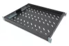 Digitus 1U fixed shelf for 600mm depth racks 44x482x350mm adjust. 350-550mm Depth Black