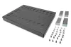 Digitus 1U fixed shelf for 600mm depth racks 44x482x350mm adjust. 350-550mm Depth Black