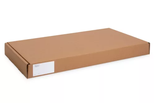 Digitus 1U fixed shelf for racks from 400mm depth 45x483x250mm up to 15kg Black (RAL 9005)