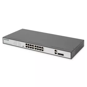 Digitus 16+2 Port Fast Ethernet PoE Switch
