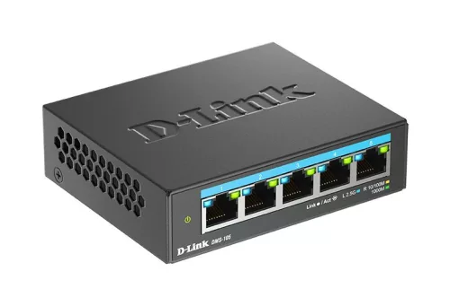 D-Link DMS-105 5-port 2.5G Multi-Gigabit Unmanaged Switch