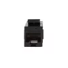 Logilink Cat.5e Keystone Inline Coupler UTP 14,5mm width Black