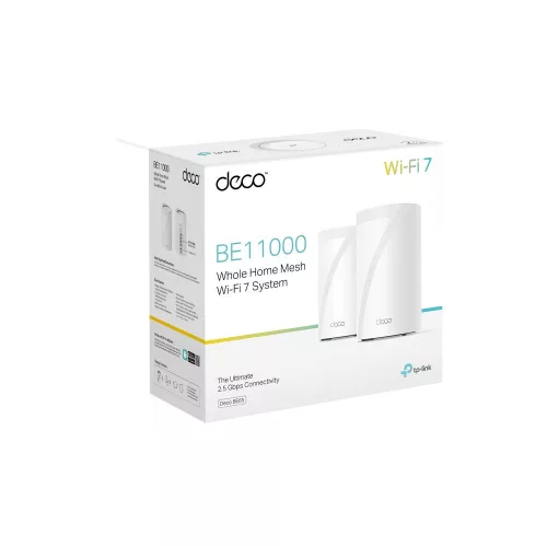 TP-Link Deco BE65 BE9300 Whole Home Mesh WiFi 7 System (2 Pack)