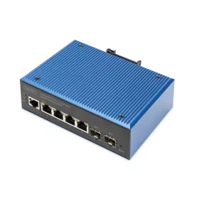   Digitus Industrial 4+2 -Port L2 managed Gigabit Ethernet Switch