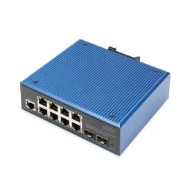   Digitus  Industrial 8+2 -Port L2 managed Gigabit Ethernet Switch