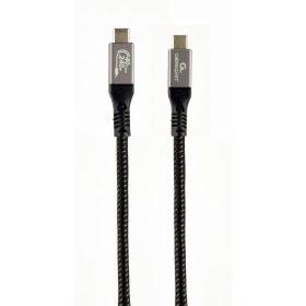   Gembird CCBP-USB4-CMCM240-1.5M Premium USB 4 Type-C charging and data cable 1,5m Black