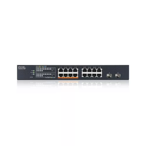 ZyXEL XMG1915-18EP 16-Port Managed L2 2,5G Ethernet PoE Switch Grey