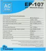 Inter-Tech EP-107 Small USB Adapter with WiFi 5 and Bluetooth 4.2