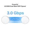 TP-Link Deco X50-PoE AX3000 Whole Home Mesh WiFi 6 System PoE (3 Pack) White