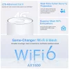 TP-Link Deco X10-4G 4G+ AX1500 Whole Home Mesh WiFi 6 Gateway (1-PACK)