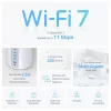 TP-Link Deco BE65 BE9300 Whole Home Mesh WiFi 7 System (3 Pack)