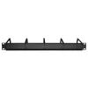 ACT Cable management panel 5 metal rings 1U