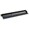 ACT 24-port Patch Panel 1U Black