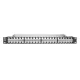 ACT 48-port Patch Panel 1U Black
