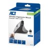 ACT A5155 Ergonomic Wireless Bluetooth Mouse Black