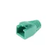 ACT RJ45 boot for 7.0 mm cable 25db Green