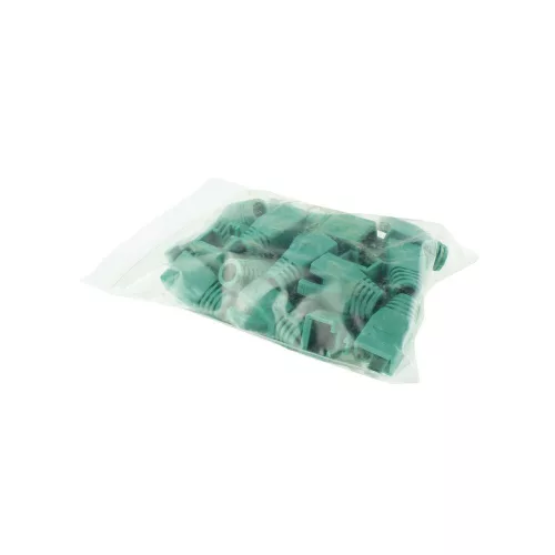 ACT RJ45 boot for 7.0 mm cable 25db Green
