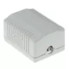 ACT Surface mounted box shielded 1 ports CAT6A Grey