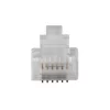 ACT RJ12 (6P/6C) modulaire connector for round cable with stranded conductors 25db/csomag