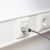 ACT Field termination plug RJ45 CAT6A shielded, toolless, 4PPoE 100W