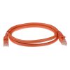 ACT CAT6 U-UTP Patch Cable 1m Orange