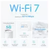 TP-Link Deco BE65 BE9300 Whole Home Mesh WiFi 7 System (1 Pack)
