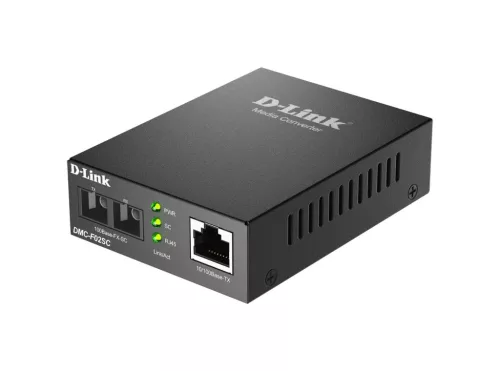 D-Link DMC-F02SC 10/100Base-TX to 100Base-FX SC Multi-Mode Media Converter