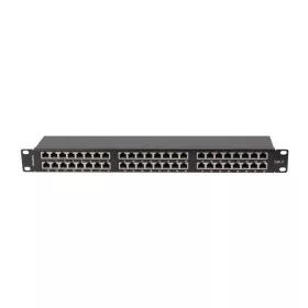 Lanberg 48-port Patch Panel 1U Black